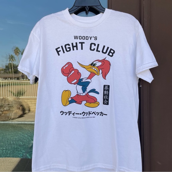 Riot Society Woody's Fight Club Graphic Tee M - Picture 2 of 6